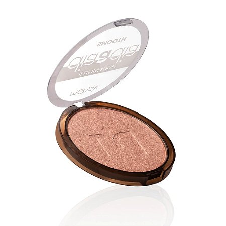 Iluminador Facial Em Pó Compacto Smooth Dia a Dia Cor Sunshine - Mahav