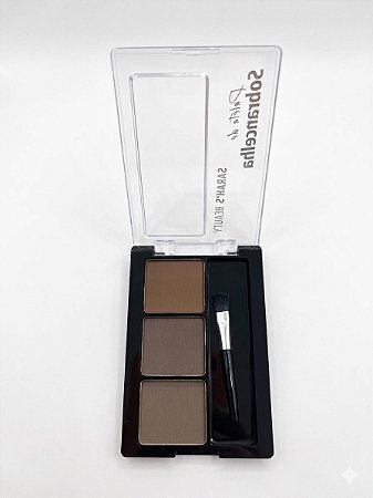 Paleta de Sobrancelha Cor C - Sarah´s Beauty