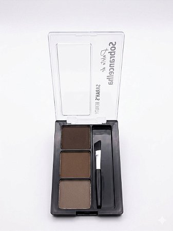 Paleta de Sobrancelha Cor A - Sarah´s Beauty