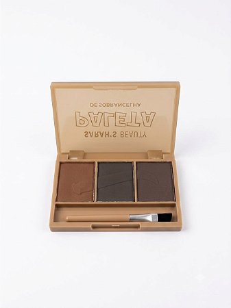 Paleta de Sobrancelha Cor B - Sarah´s Beauty