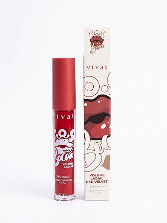 Gloss Volume Labial Red Velvet - Vivai