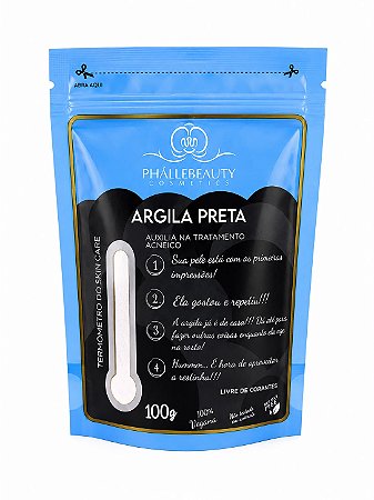 Argila Preta - Phállebeauty