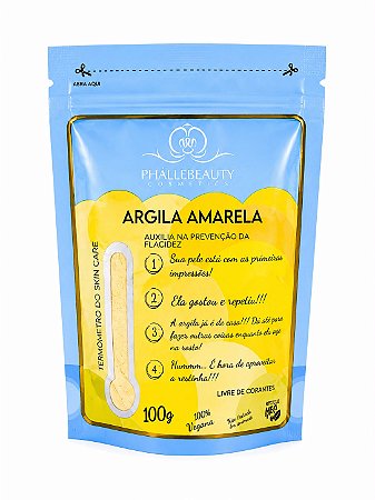Argila Amarela - Phállebeauty