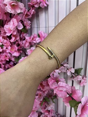 Bracelete em Aço Inoxidável N100 - NÃO HÁ TROCA