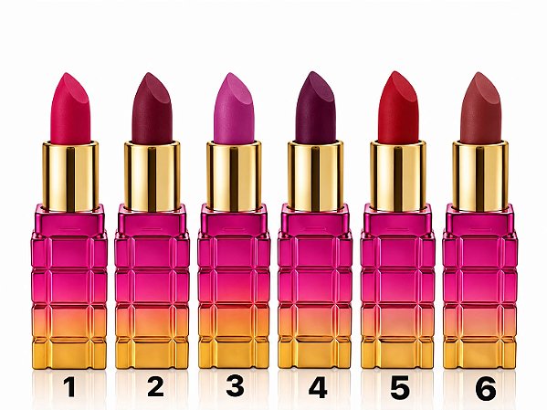 Batom Bala Matte Astro Lips Cor 01 - Mia Make