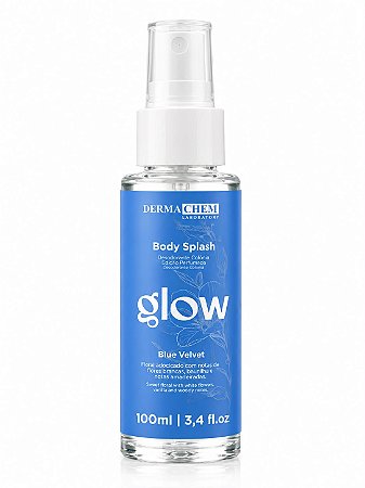 Body Splash Glow Blue Velvet 100ml - Dermachem