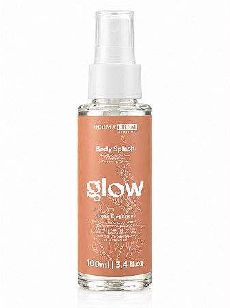Body Splash Glow Rosé Elegance 100ml - Dermachem