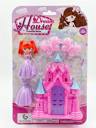 Kit Castelo Encantado com Boneca e Acessórios – Dream House