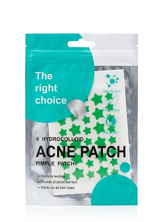 Adesivo De Acne - Estrela Verde