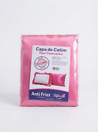 Capa De Cetim Para Travesseiro - Rosa Pink