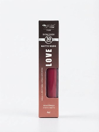 Batom Líquido Matte 30 horas 657 - Max love