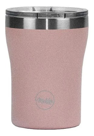 Copo Térmico Shapy Cup Powder Coating Pink 420ml - MOKHA