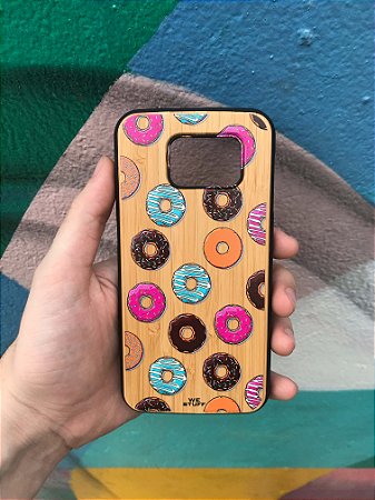 Capa para Celular "Case" Donuts Bambu Samsung