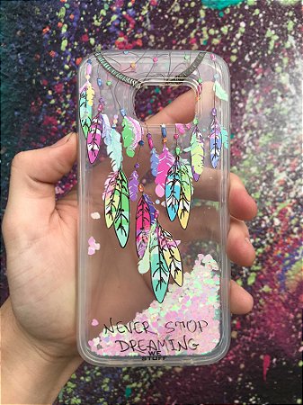 Capa para Celular "Case" Dreamcatcher Glitter Samsung