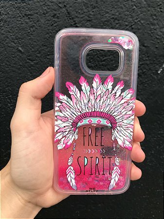 Capa celular | Free Spirit Glitter | We Stuff - Power bank, Carregador  Portátil, Pijama de unicórnio...