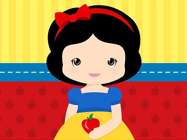 BRANCA DE NEVE CUTE 003 A4