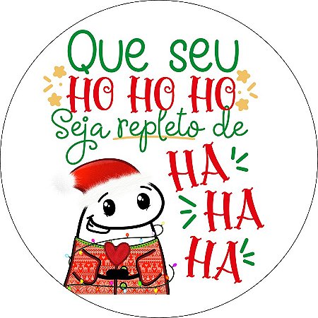 MEME FLORK NATAL 008 (ESCOLHER A MEDIDA) PAPEL ARROZ