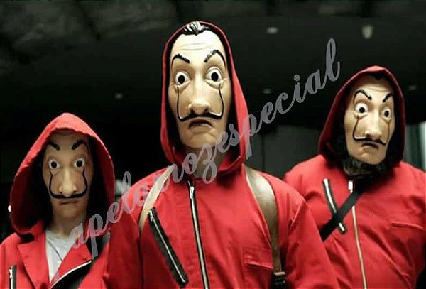 LA CASA DE PAPEL 001 A4