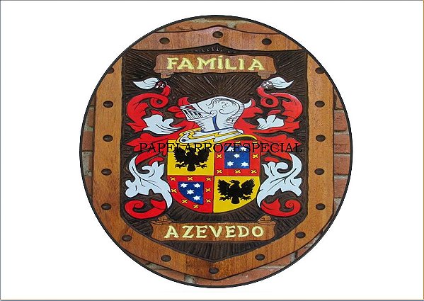 BRASÃO DA FAMILIA AZEVEDO