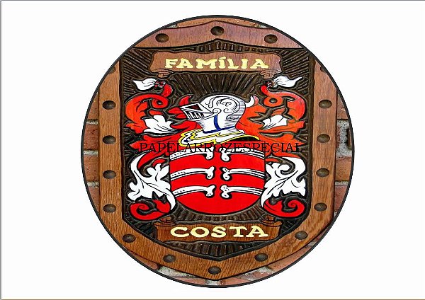 BRASÃO DA FAMILIA COSTA