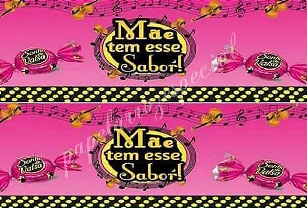 DIA DAS MÃES SONHO DE VALSA (PAPEL FOTOGRÁFICO)