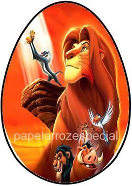 OVO COLHER REI LEÃO 001