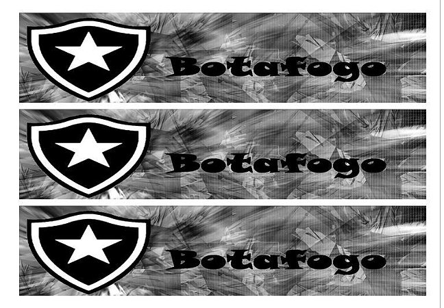 BOTAFOGO FAIXA LATERAL 002 A4