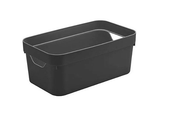 CAIXA ORGANIZADORA CUBE P ALTA PRETA