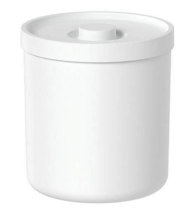 LIXEIRA BOLD 6 LITROS BRANCO FECHADO