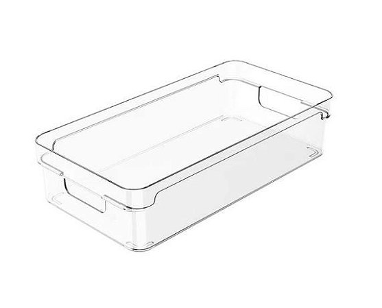 ORGANIZADOR DE ARMÁRIOS CLEAR 30X15X7 NATURAL
