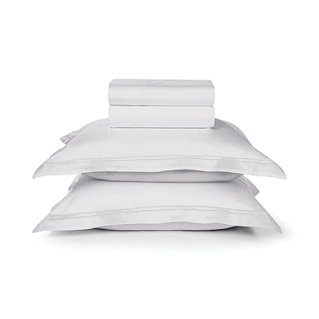 JOGO DE CAMA TRUSSARDI GALIENO - CETIM 300 FIO 100% ALGODÃO EGÍPCIO