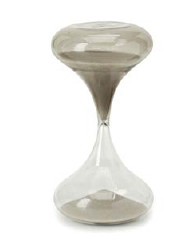 AMPULHETA EM VIDRO 30 MINUTOS