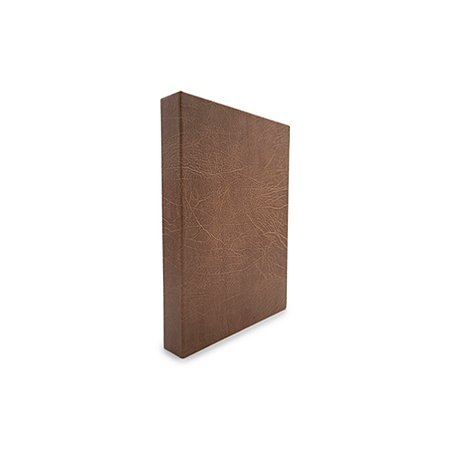 CAIXA LIVRO DECORATIVA BOOK BOX PU MARROM 36X27X5CM