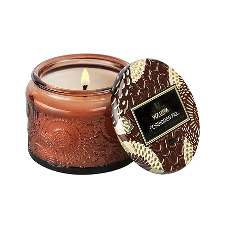VELA VOLUSPA POTE DE VIDRO P FORBIDDEN FIG - 25H