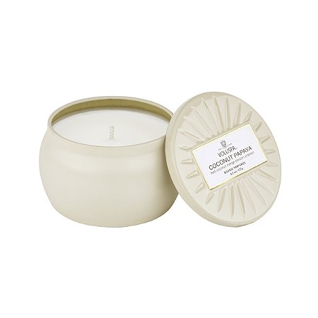 MINI VELA VOLUSPA LATA COCONUT PAPAYA - 25H