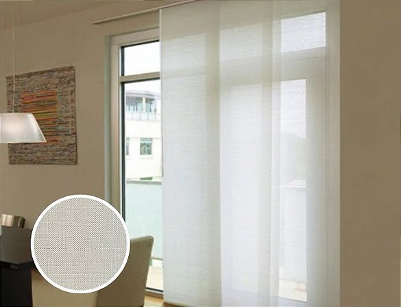 Cortina Painel Tela Screen 5% cor Cinza