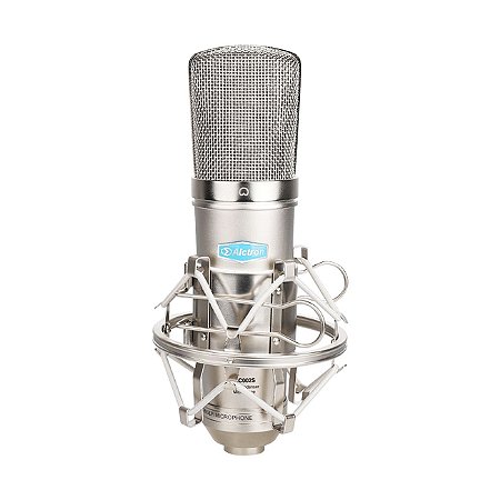Microfone condensador Alctron MC002S estúdio broadcast