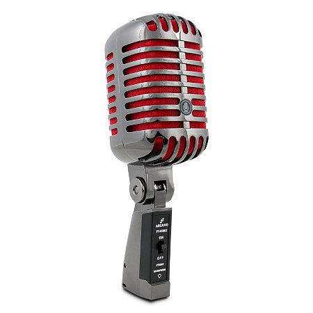 Microfone dinâmico vintage Arcano VT-45 BK2