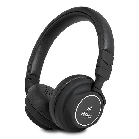Fone de ouvido Arcano AR-414B headphone bluetooth sem fio e com fio