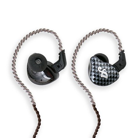 Fone de ouvido in-ear ponto Arcano ARIER-2 profissional palco