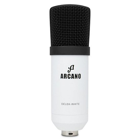 Microfone condensador USB Arcano DELEK-WHITE