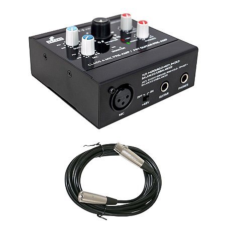 Interface de áudio USB Arcano OT-1 com pre-amp + Cabo XLR-SXB