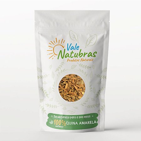 Chá de Quina Amarela - Chinchona calisaya Wedell 30g - Vale Natubras