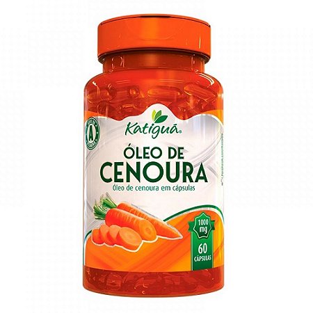 Óleo de Cenoura 60 caps - Katigua