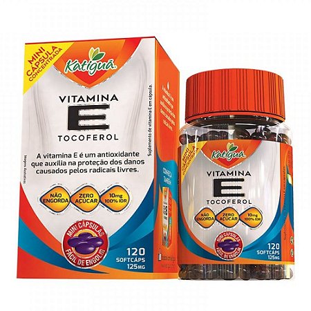 Vitamina E 120 mini caps - Katigua