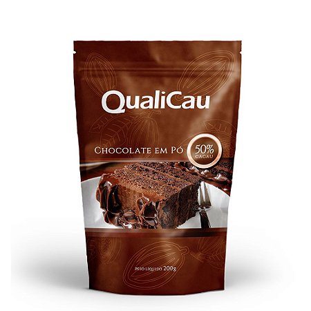 Chocolate em Pó 50% Cacau 200g - Qualicoco