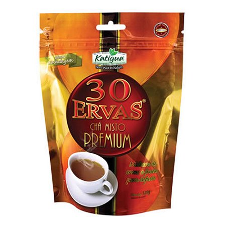 Chá 30 Ervas Premium 120g - Katigua - Natukura Produtos Naturais