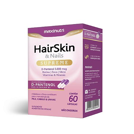 Hair Skin&Nails Supreme 60 caps - Maxinutri