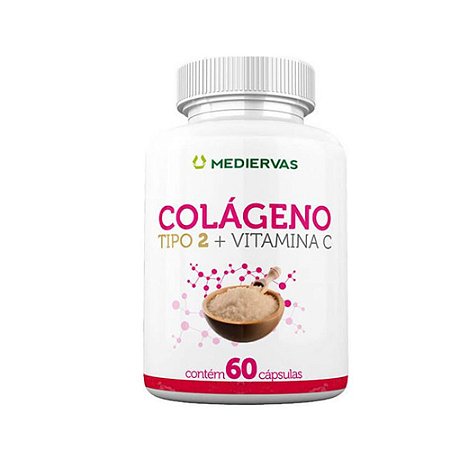 Colágeno Tipo 2 + Vitamina C - 60 caps