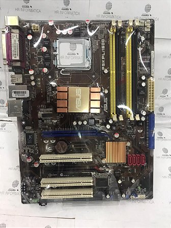 Placa Mãe P5kpl/1600 Asus 775 Ddr2 Semi-nova S/espelho